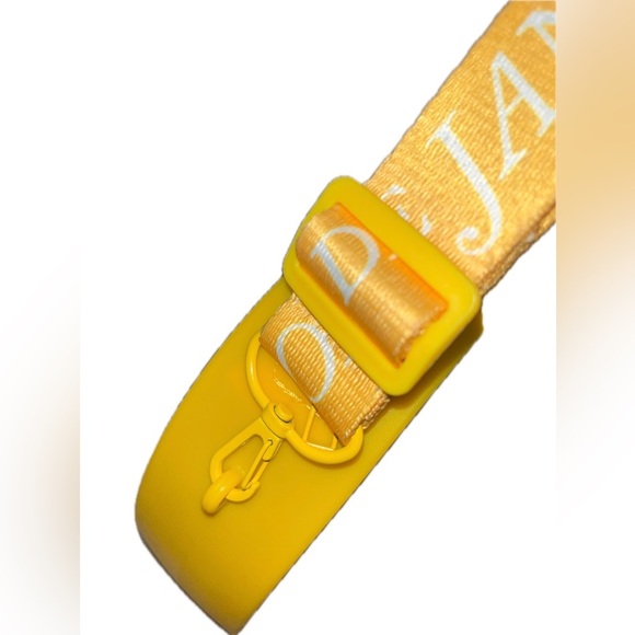 Sol de Janeiro Rubber, Adjustable Strap, Crossbody Bag, Mustard Yellow - Picture 7 of 9